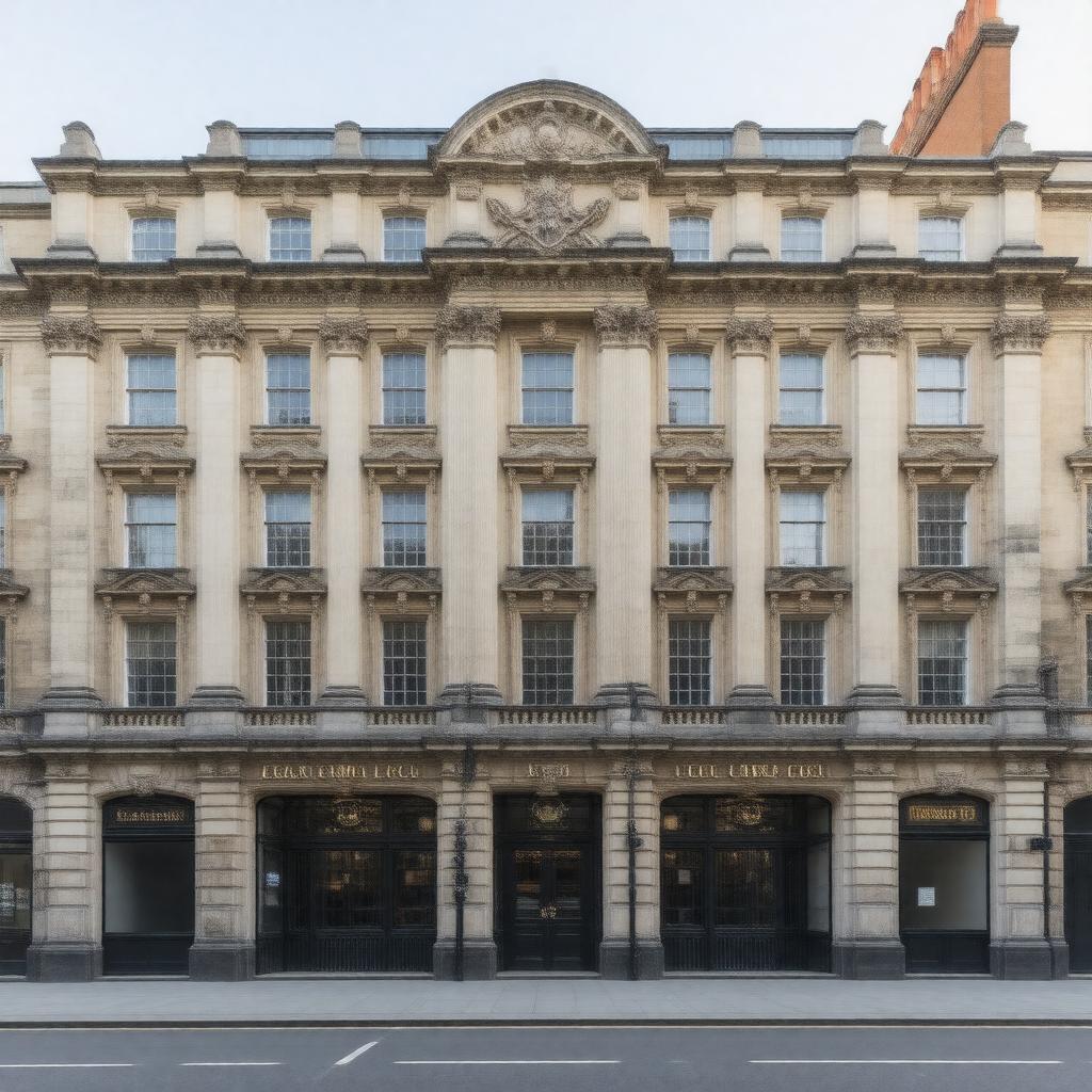 AI-created image of Garrick Theatre, London