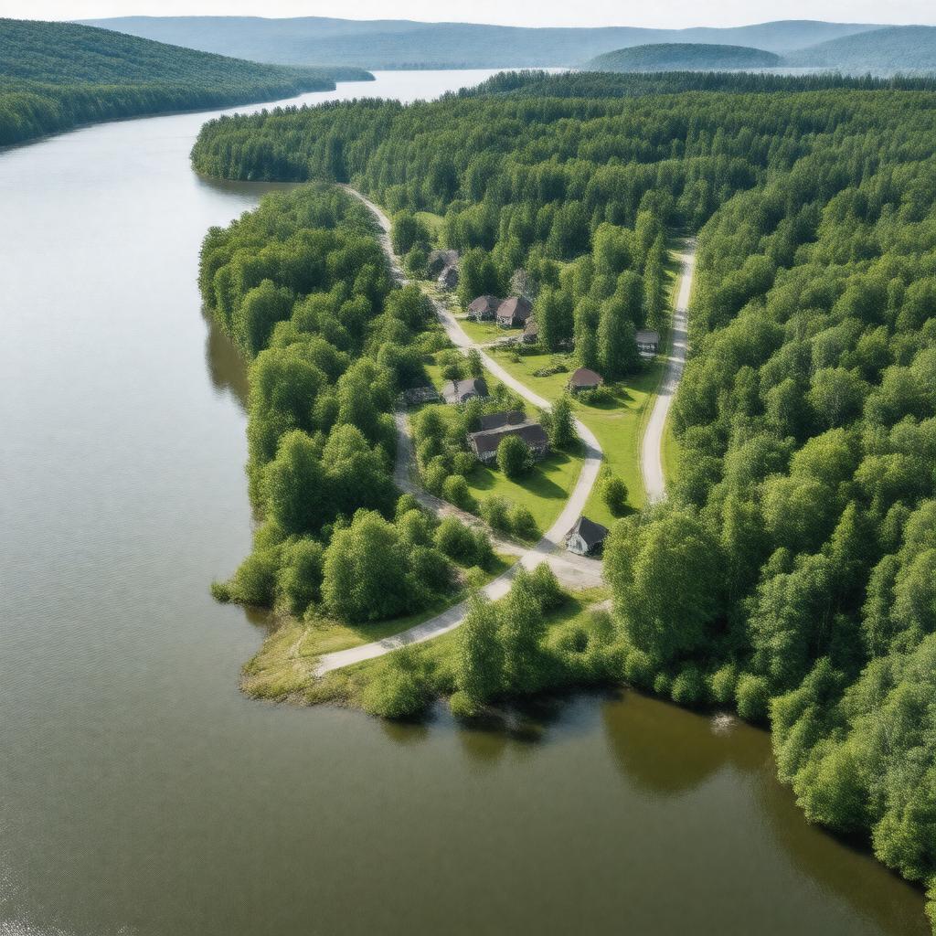 AI-created image of Garrison, New York, United States