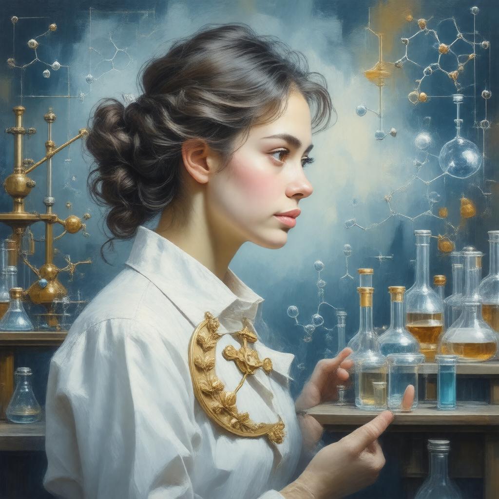 Click to view larger image AI-created image of Garvan–Olin Medal