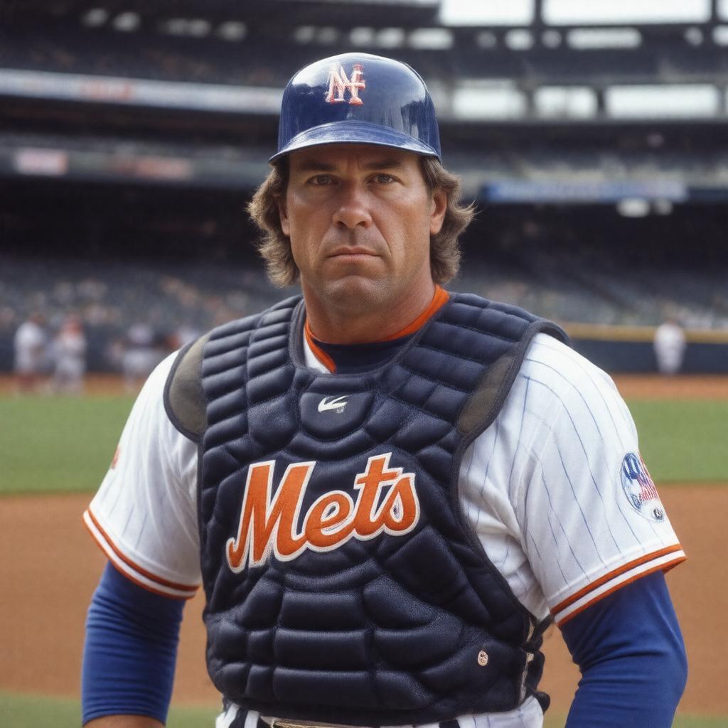 AI-created image of Gary Carter