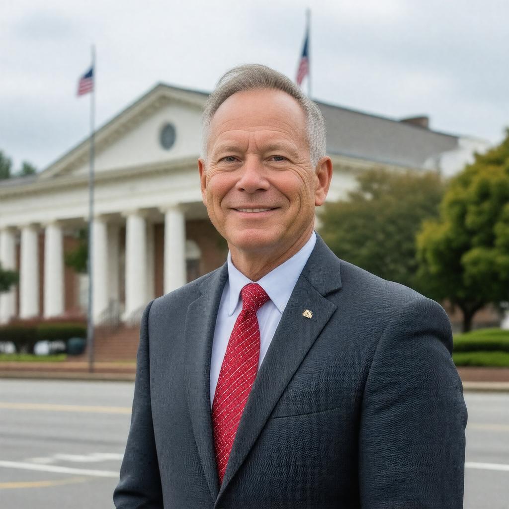 AI-created image of Gary Christenson