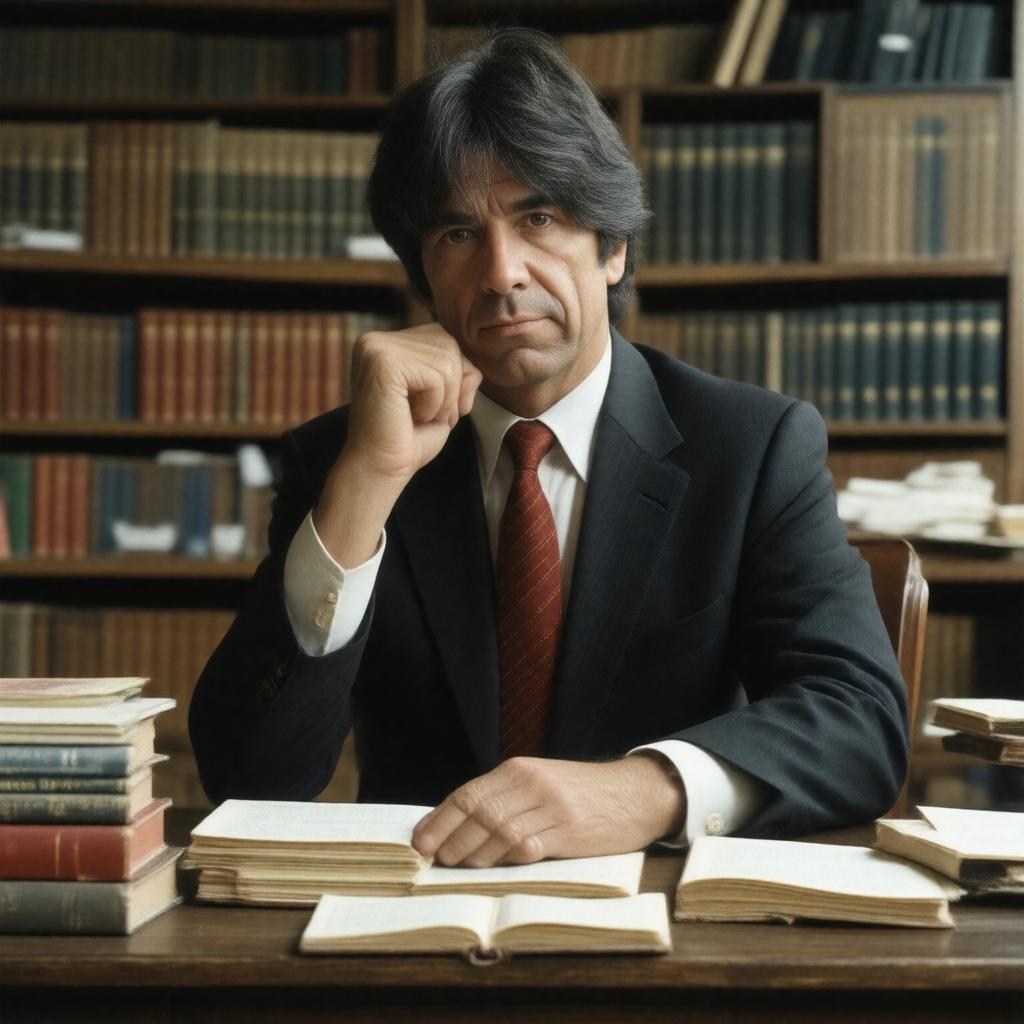 AI-created image of Gary L. Francione