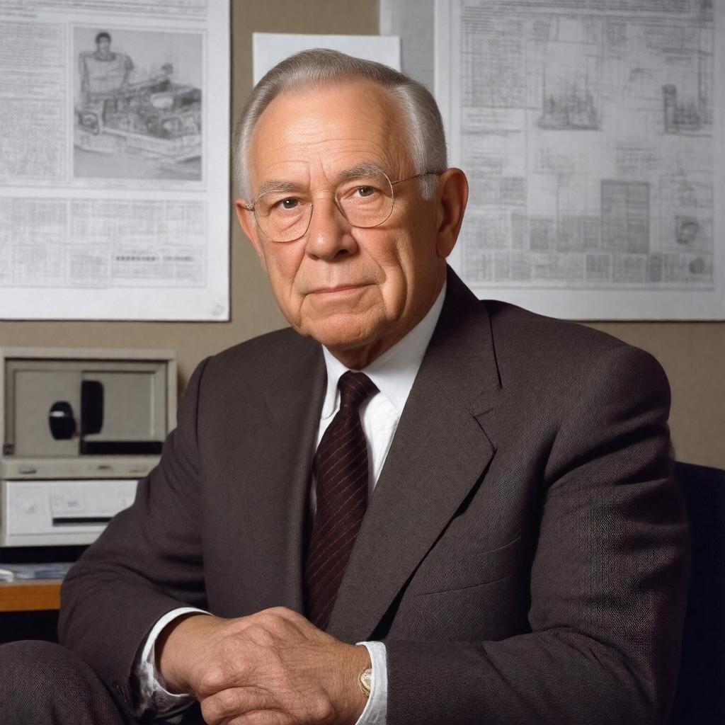 AI-created image of Gary Starkweather