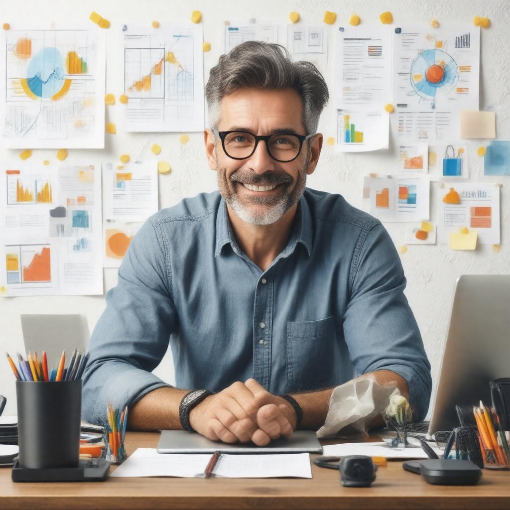 AI-created image of Gary Wolf