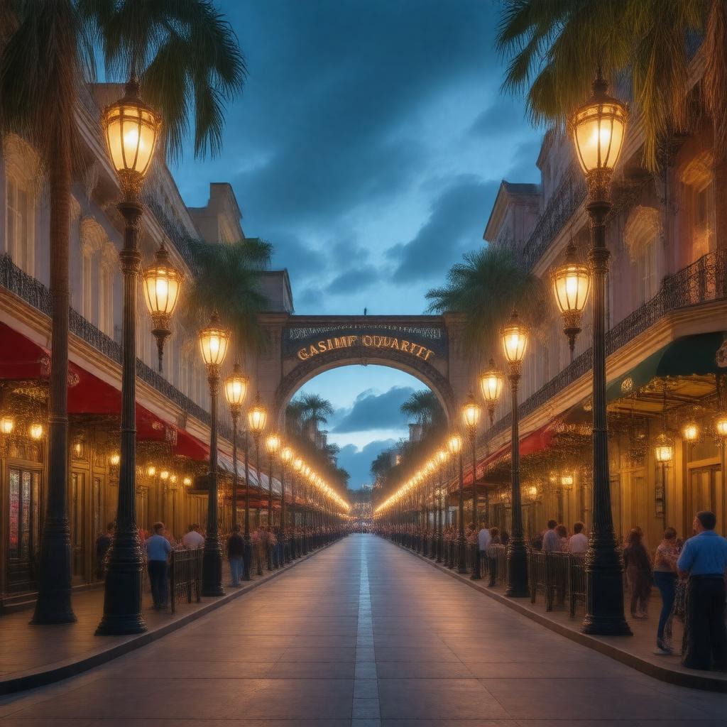 AI-created image of Gaslight District