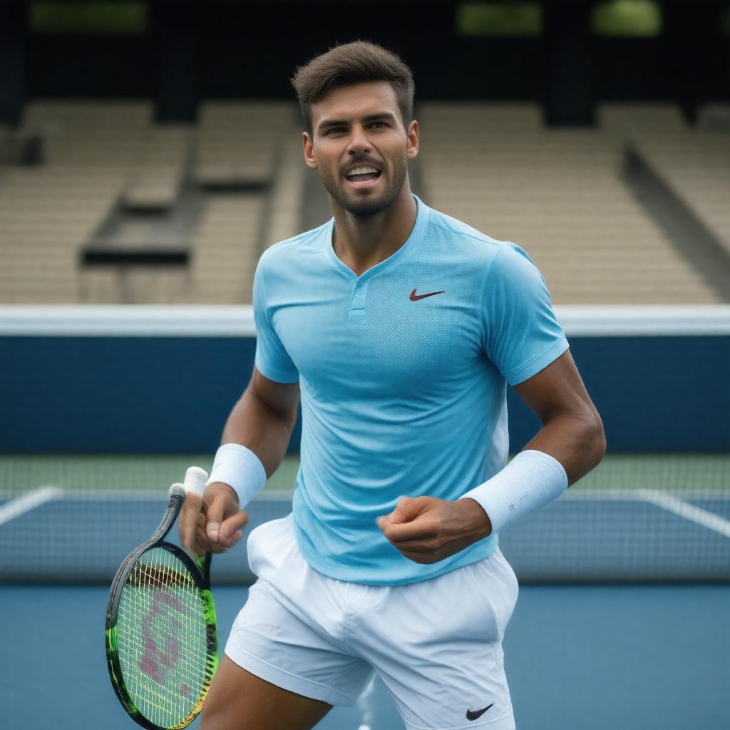 AI-created image of Gastón Gaudio