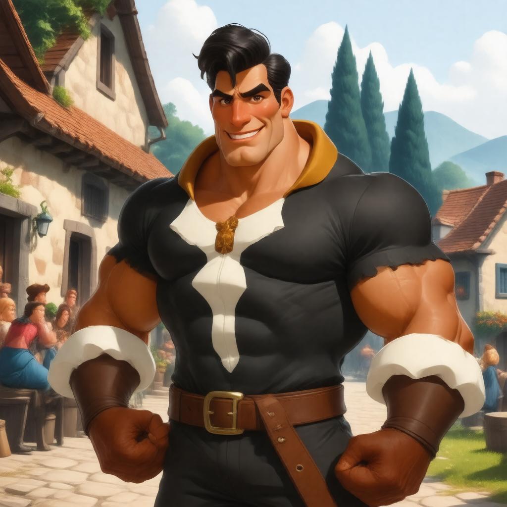 AI-created image of Gaston