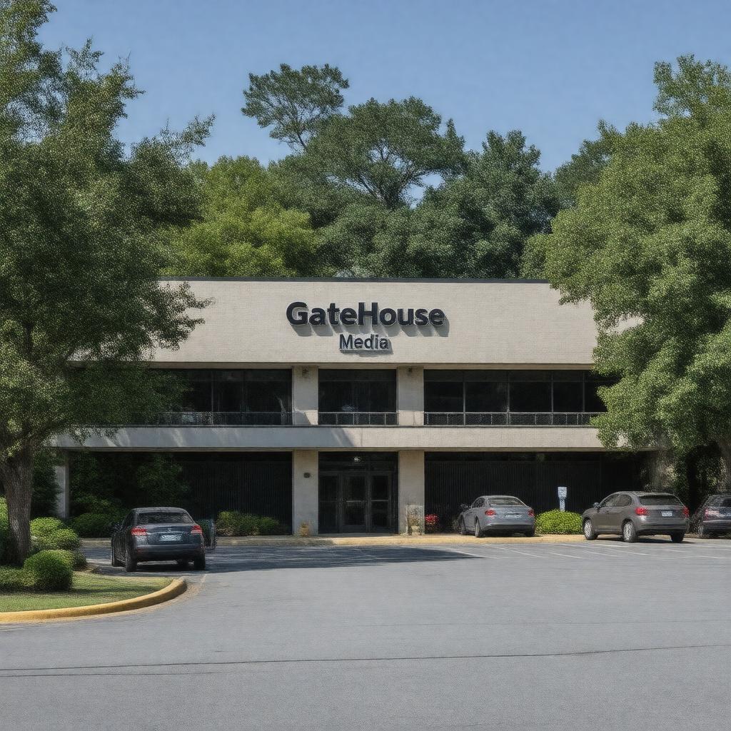 AI-created image of GateHouse Media