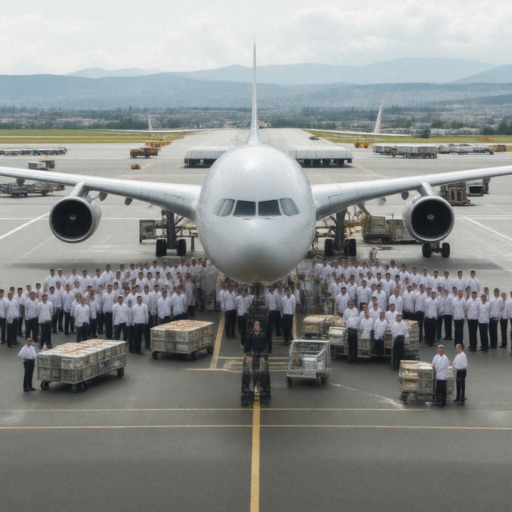 Click to view larger image AI-created image of Gate Gourmet