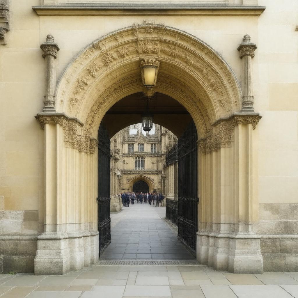 AI-created image of Gate of Honour