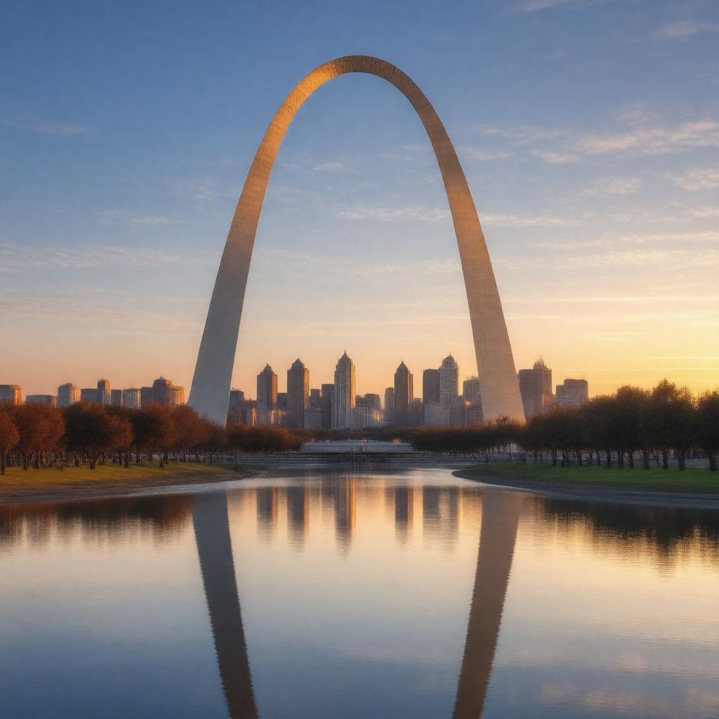 AI-created image of Gateway Arch
