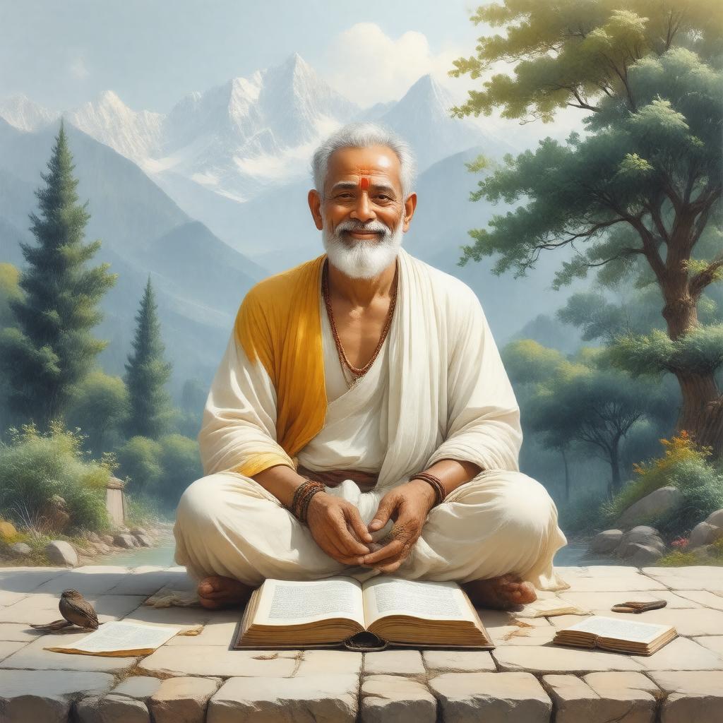 AI-created image of Gaudapada