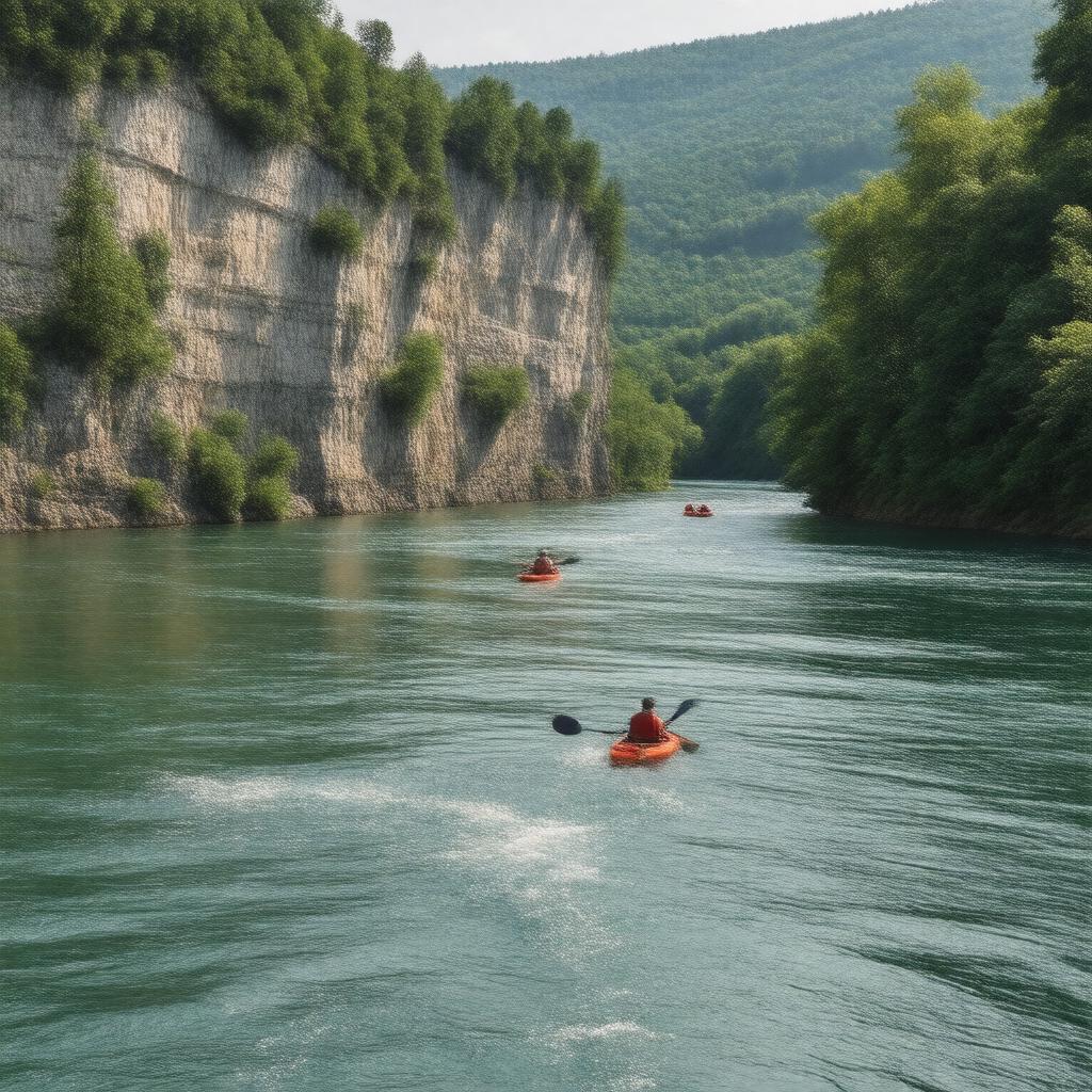 AI-created image of Gauja