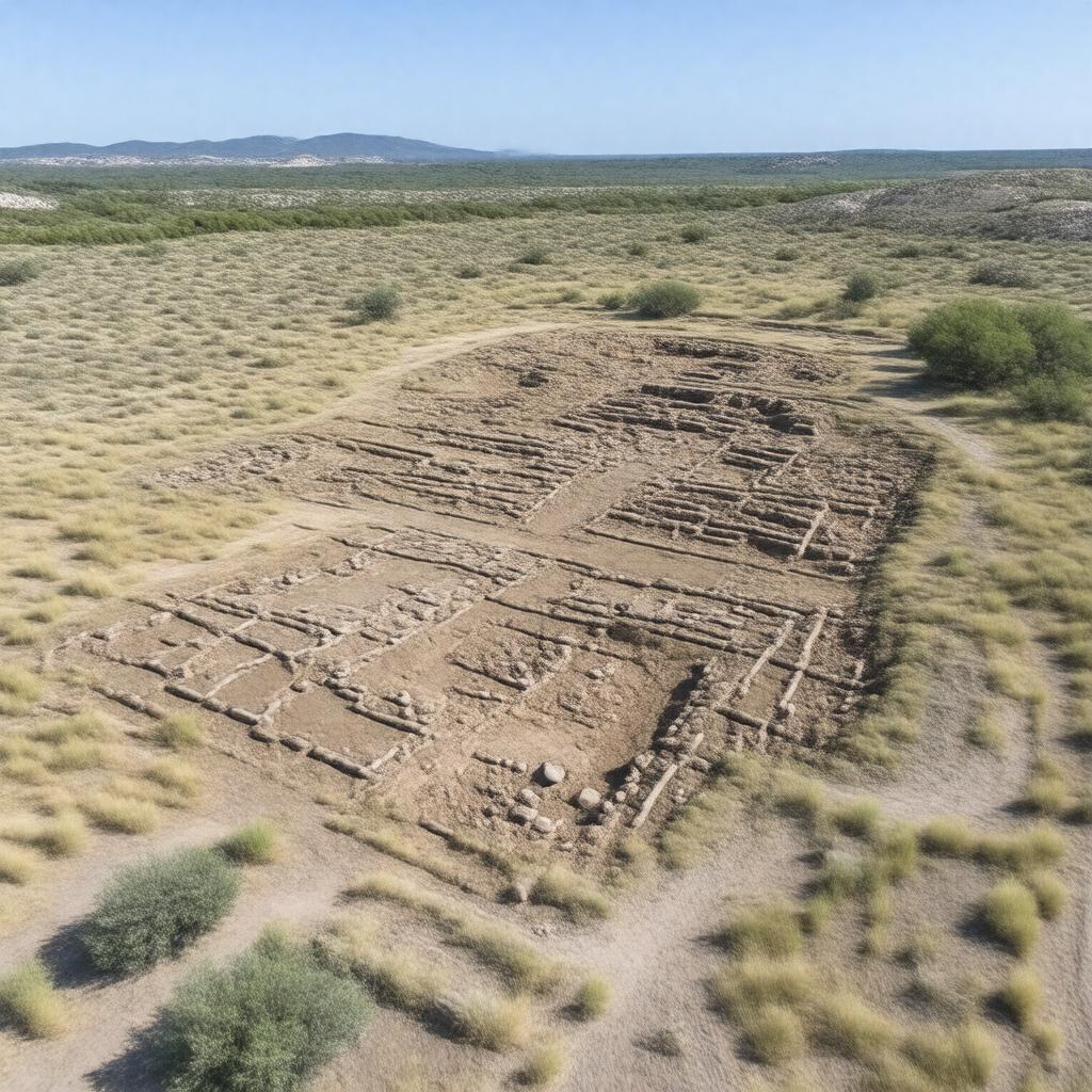 Click to view larger image AI-created image of Gault Site