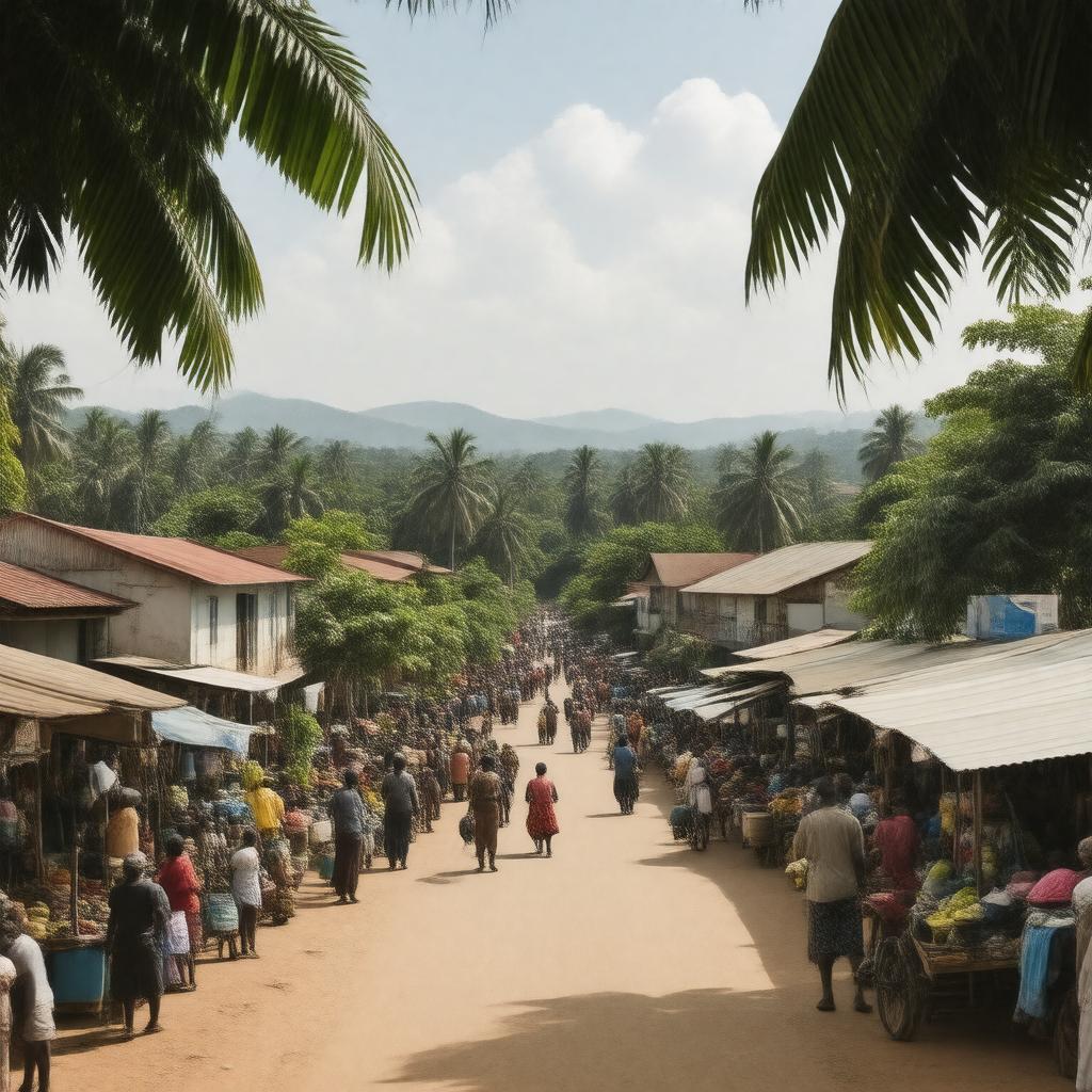Click to view larger image AI-created image of Gbarnga