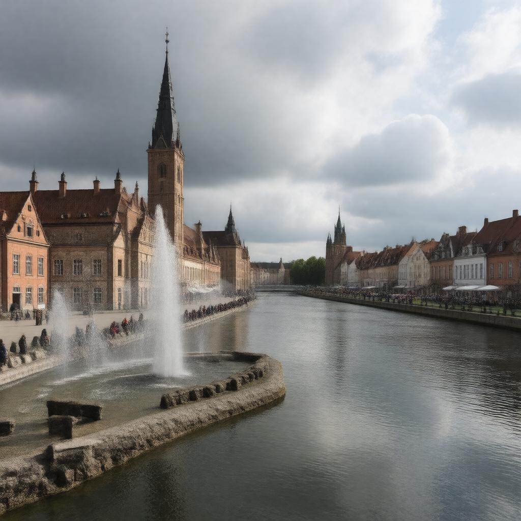 AI-created image of Gdańsk