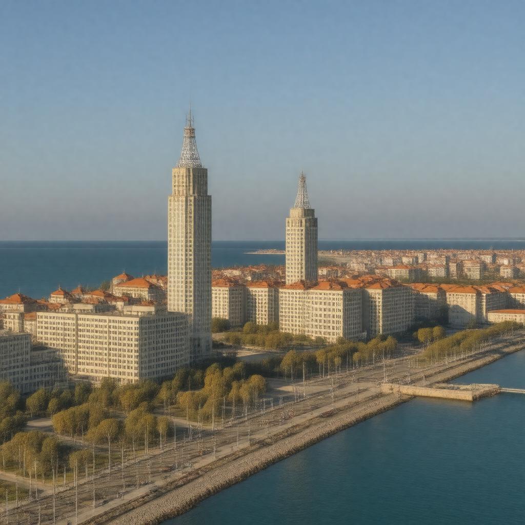 AI-created image of Gdynia, Poland