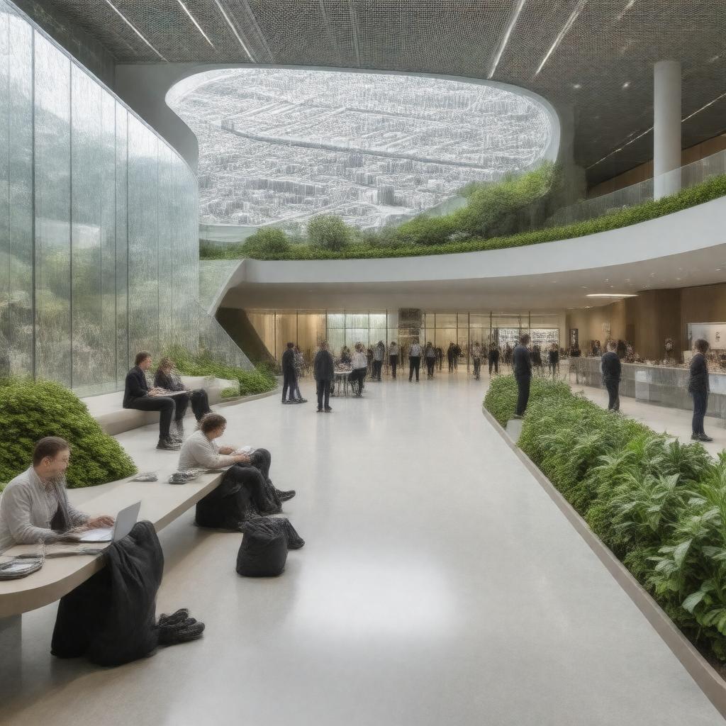 AI-created image of Geddes Institute for Urban Research