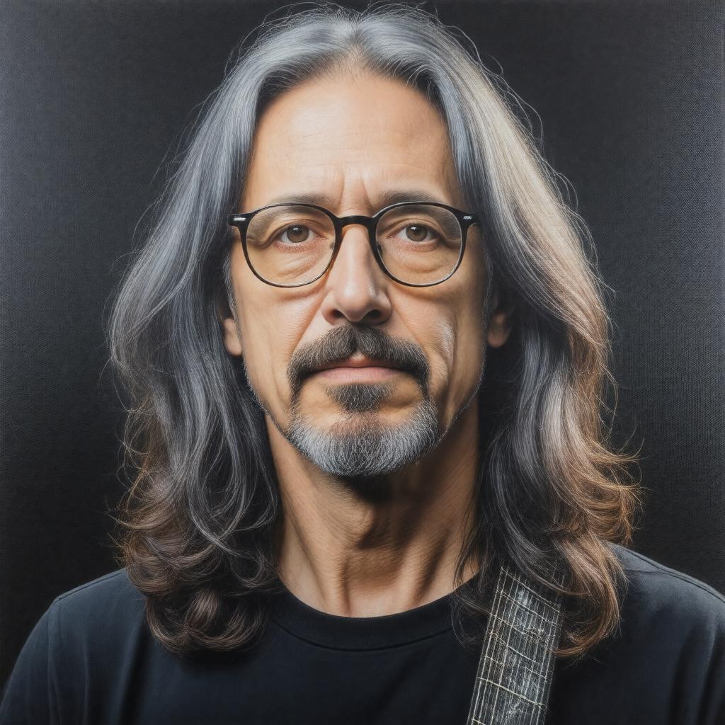AI-created image of Geddy Lee
