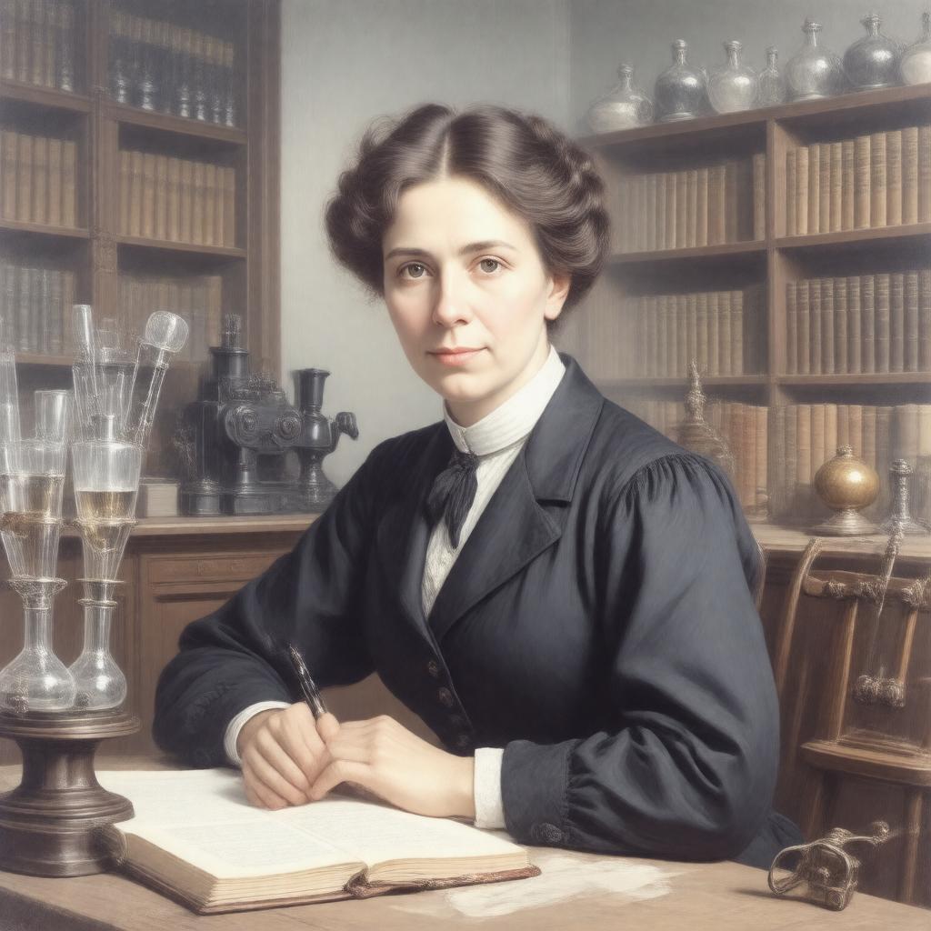 Click to view larger image AI-created image of Geertruida de Haas-Lorentz