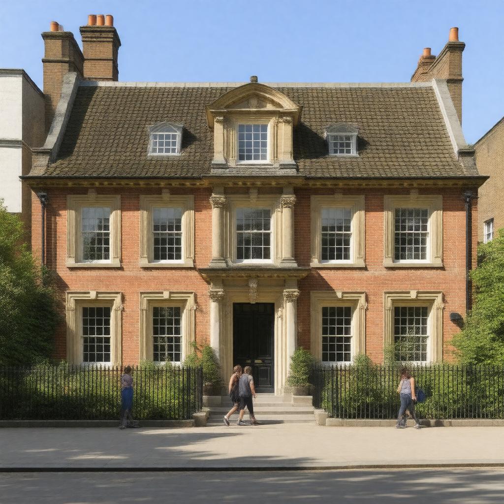Click to view larger image AI-created image of Geffrye Museum