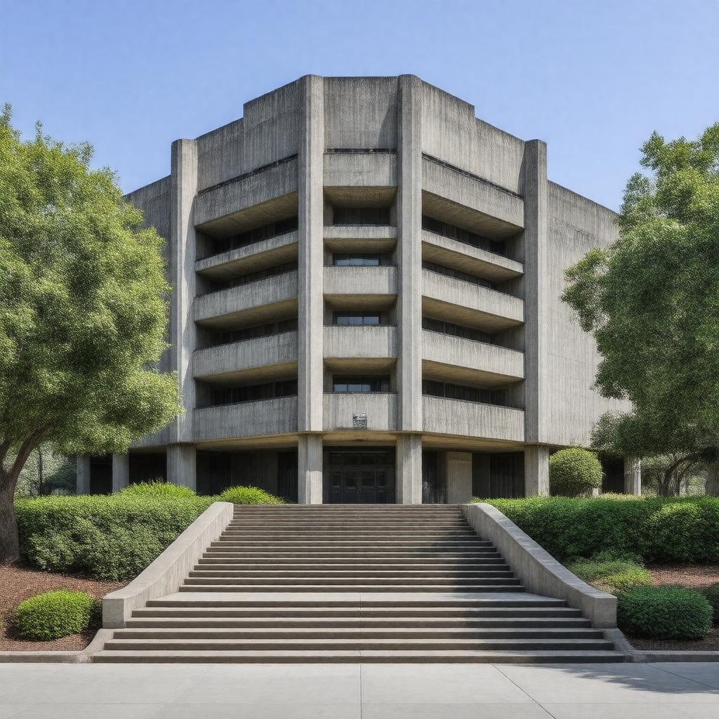 AI-created image of Geisel Library