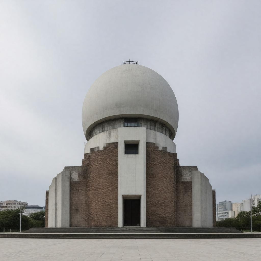 AI-created image of Genbaku Dome