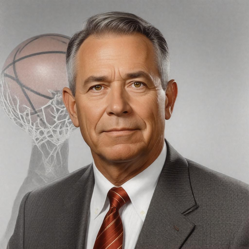 AI-created image of Gene Bartow