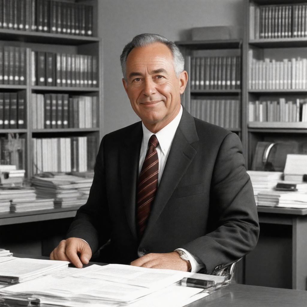 AI-created image of Gene Dresselhaus