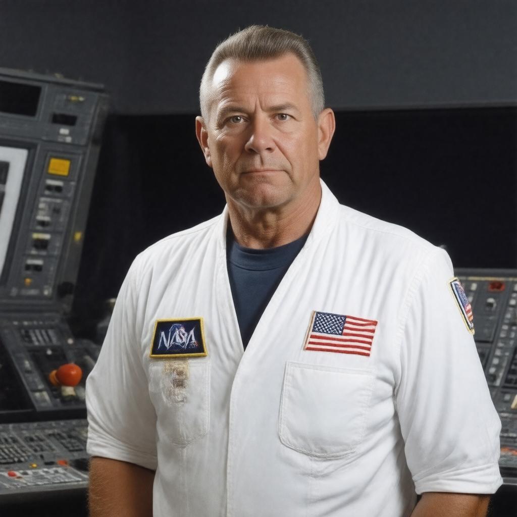 AI-created image of Gene Kranz