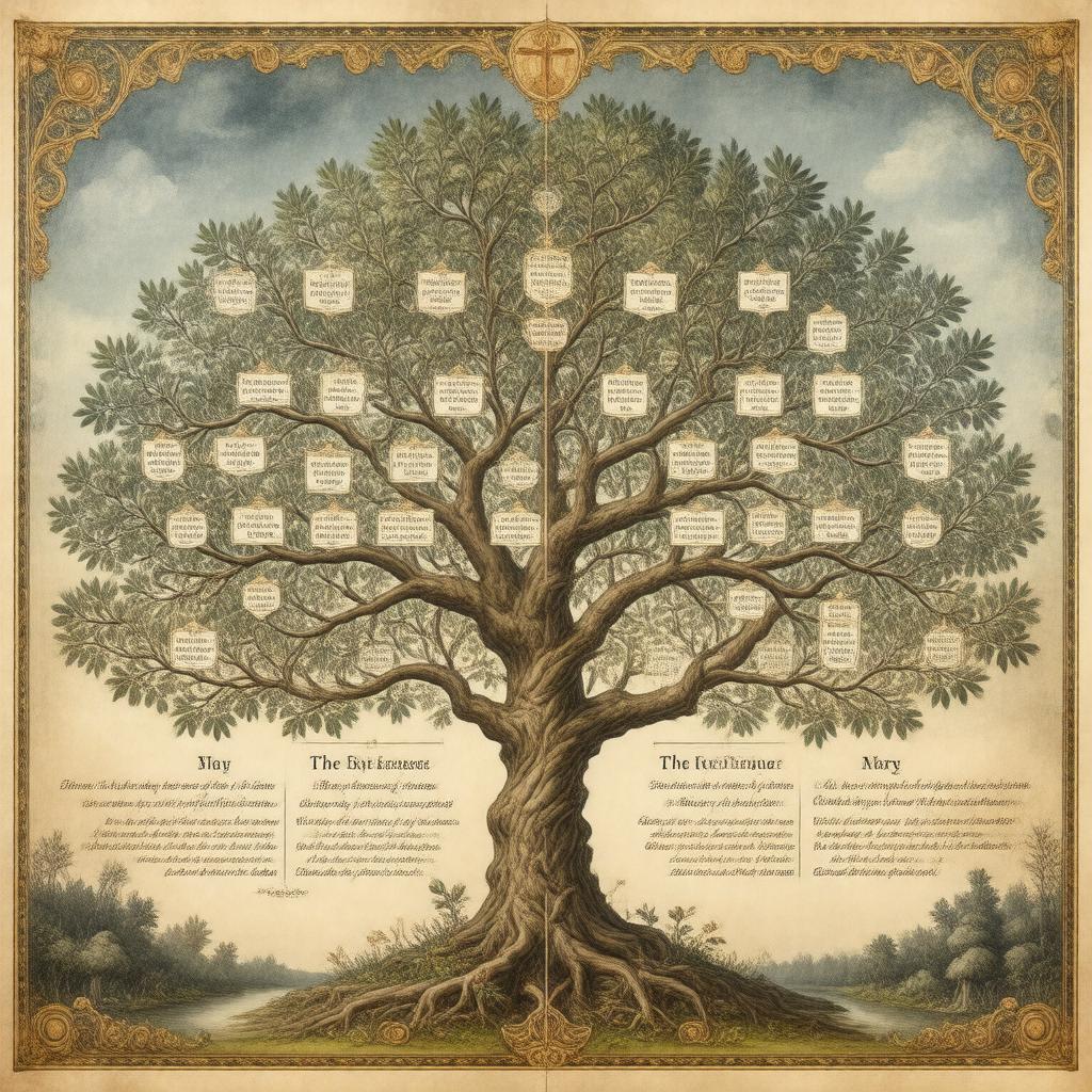 AI-created image of Genealogy of Jesus (Christianity)