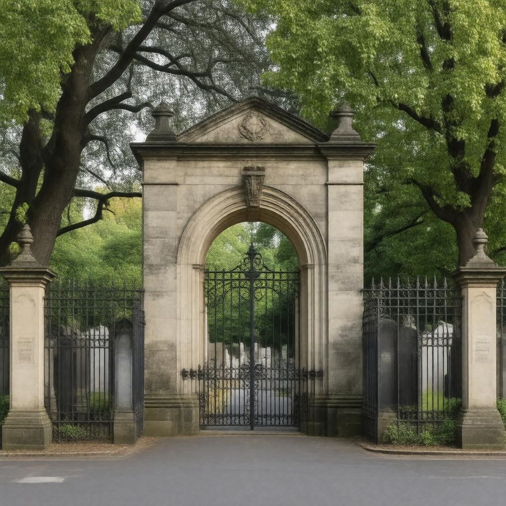 AI-created image of General Cemetery Company