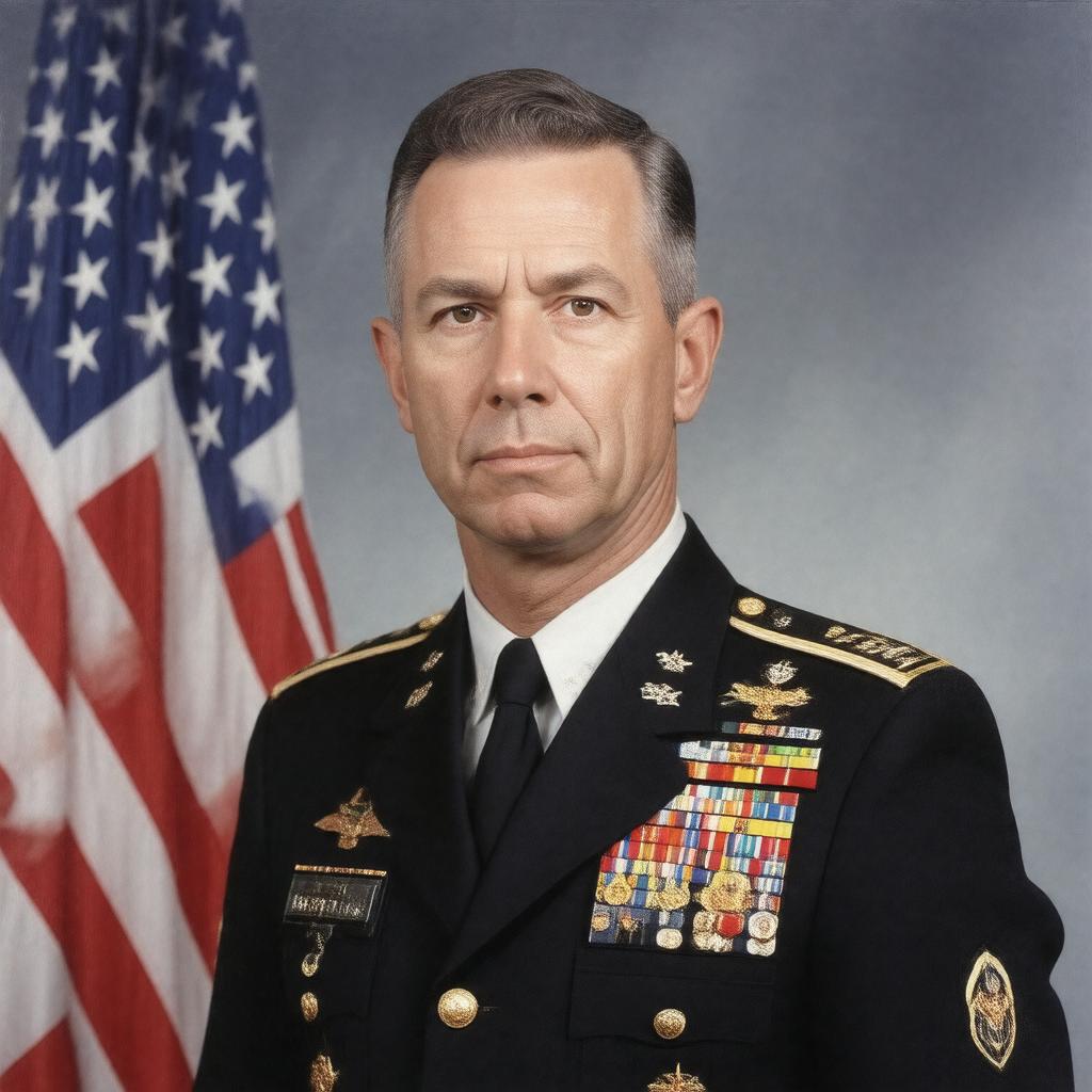 Click to view larger image AI-created image of General Christopher G. Cavoli