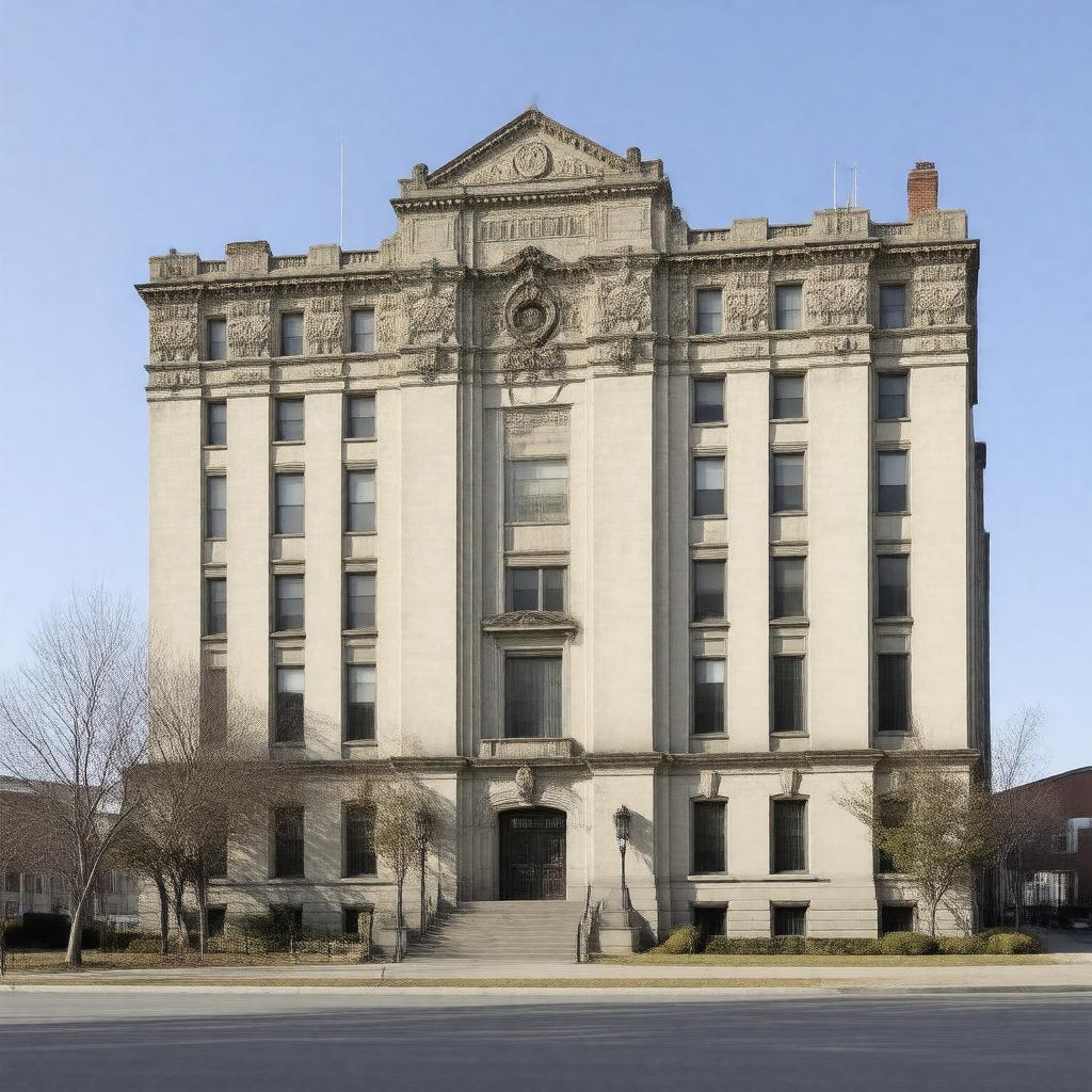 AI-created image of General Electric (historical headquarters)