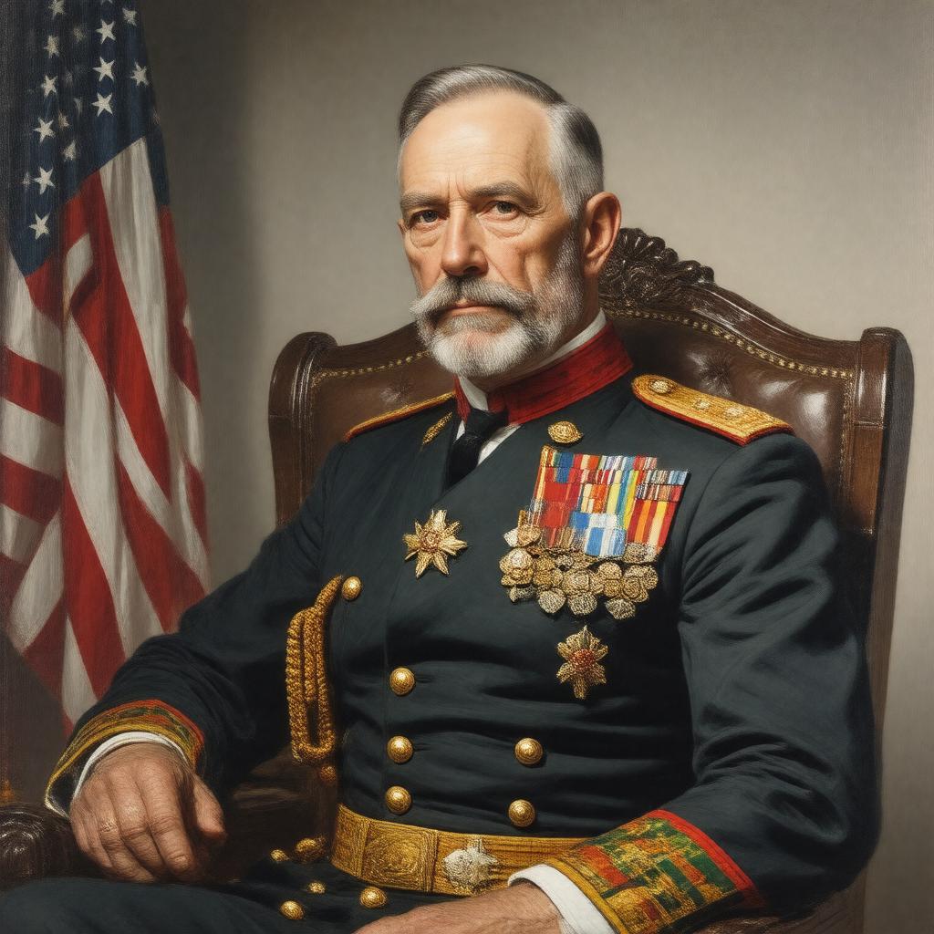 AI-created image of General Enoch Crowder