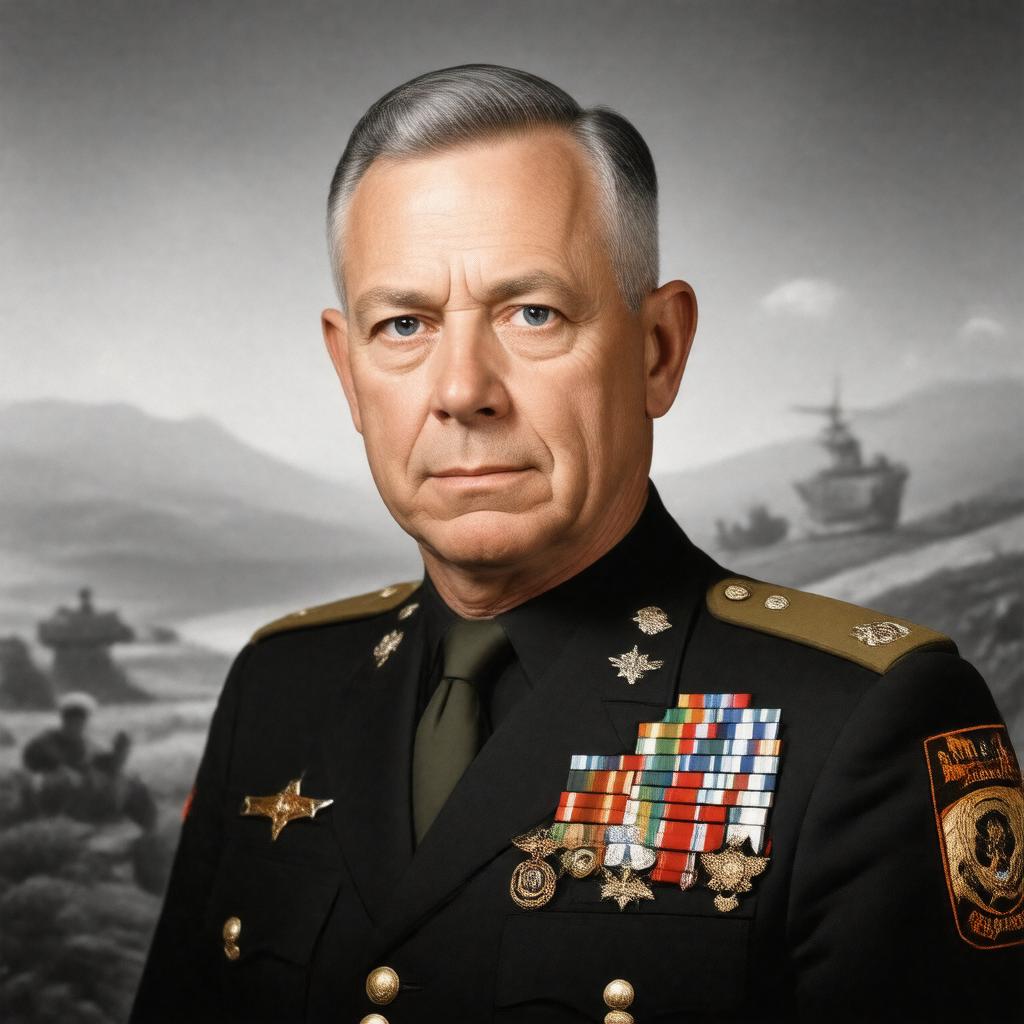 AI-created image of General Frederick A. Irving