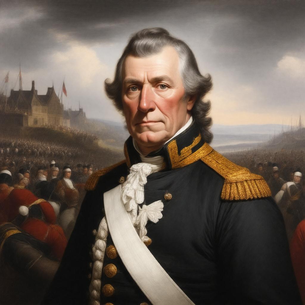 AI-created image of General John Stark