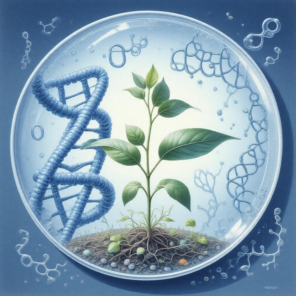 Click to view larger image AI-created image of Genetics Society