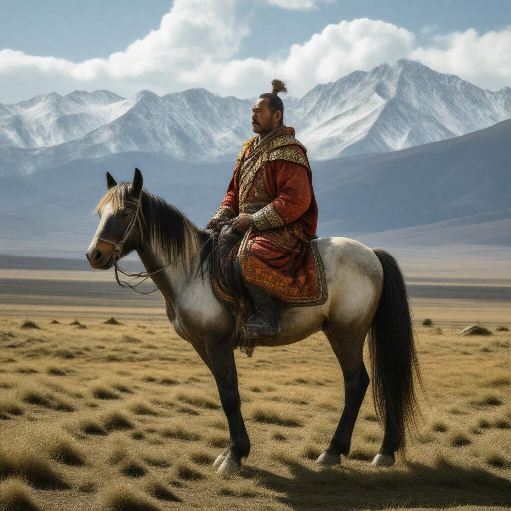AI-created image of Genghis Khan