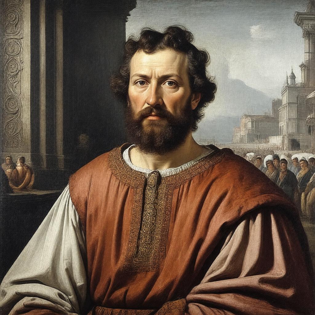 AI-created image of Gentile Bellini