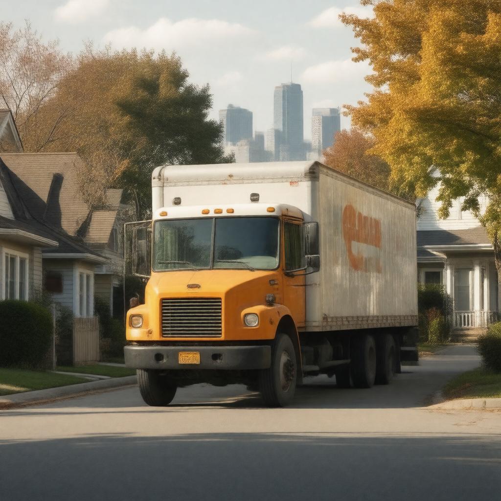 AI-created image of Gentle Giant Moving Company