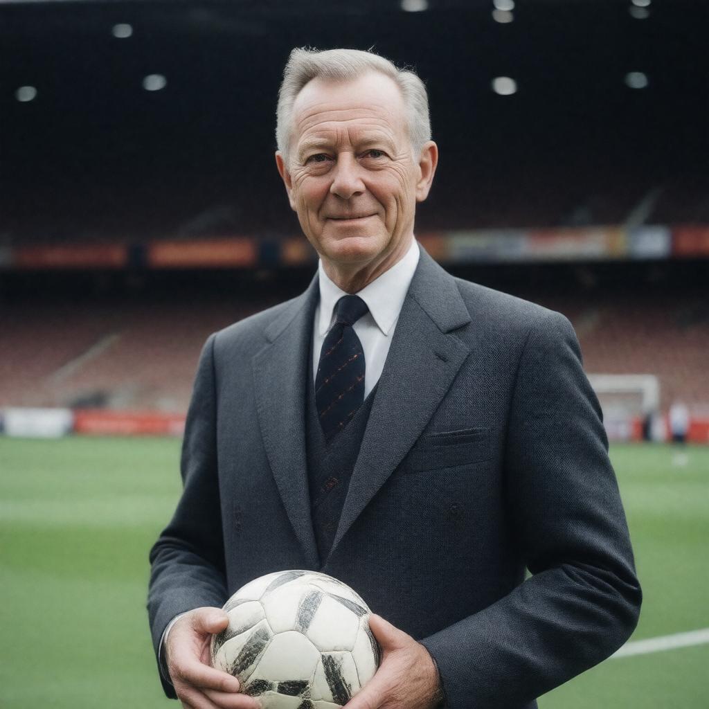 AI-created image of Geoff Hurst