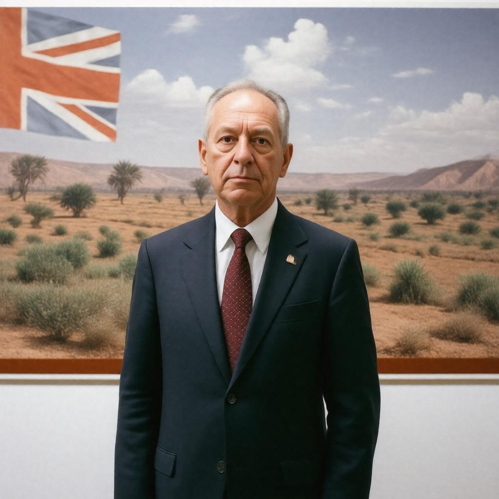 AI-created image of Geoffrey Day