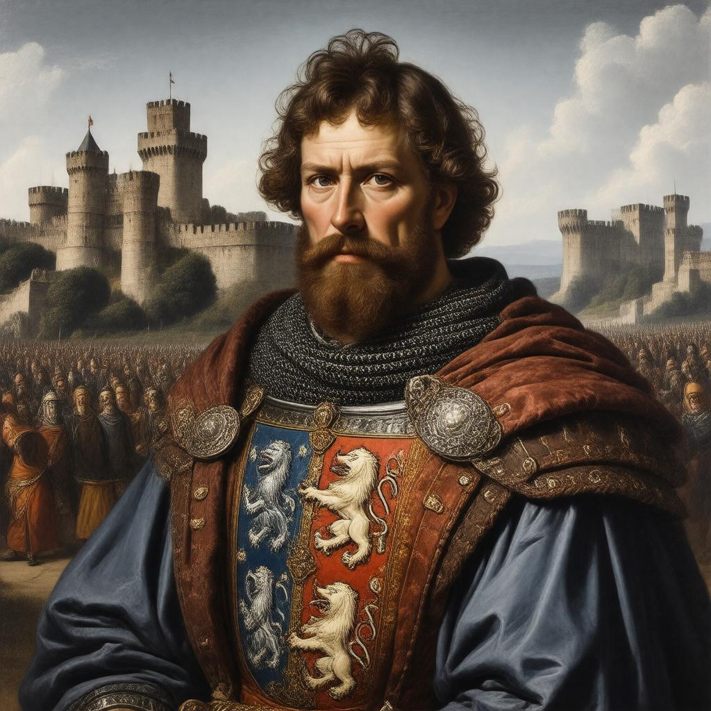 AI-created image of Geoffrey Plantagenet