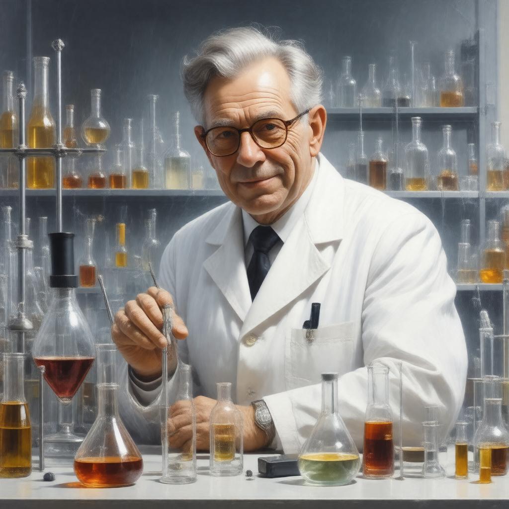 AI-created image of Geoffrey Wilkinson
