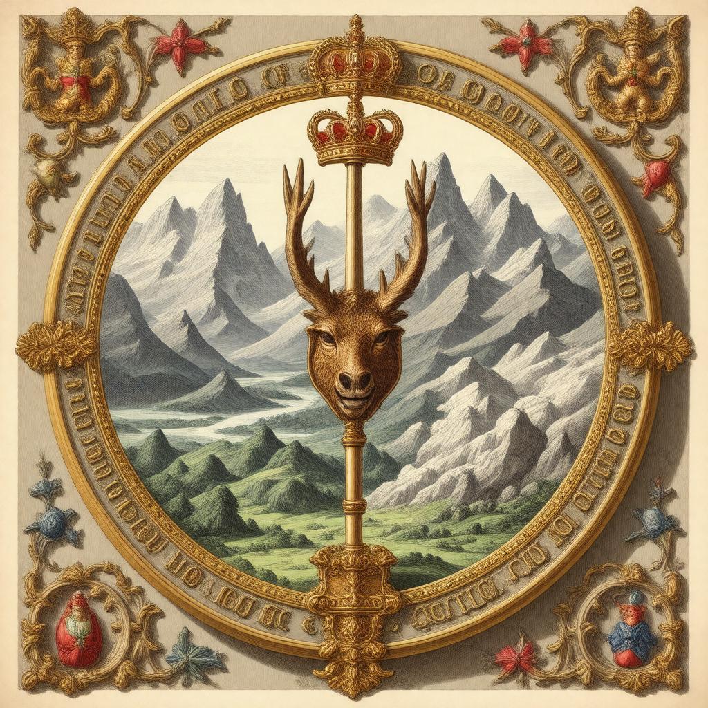 Click to view larger image AI-created image of Geographer Royal for Scotland