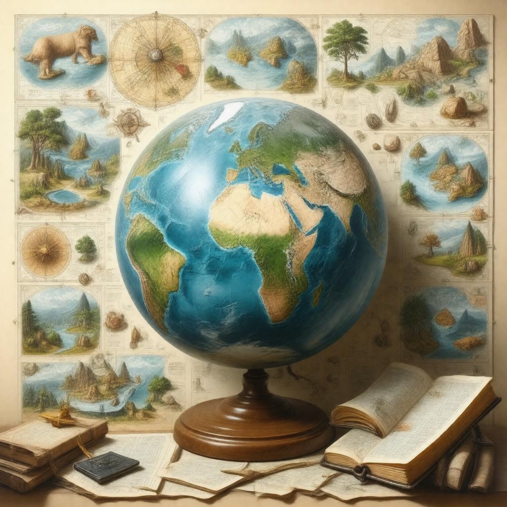 AI-created image of Geography