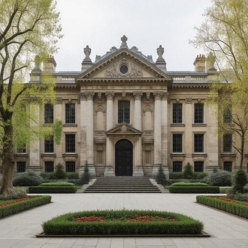 Click to view larger image AI-created image of Geological Museum