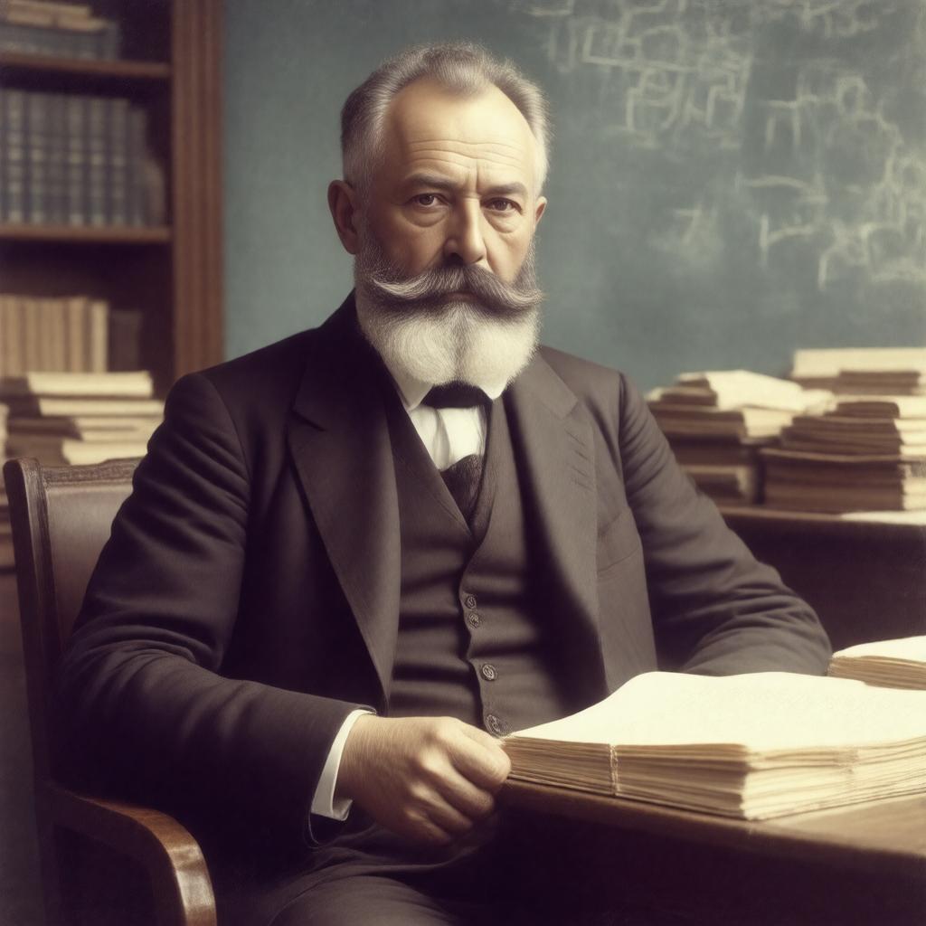 AI-created image of Georg Cantor