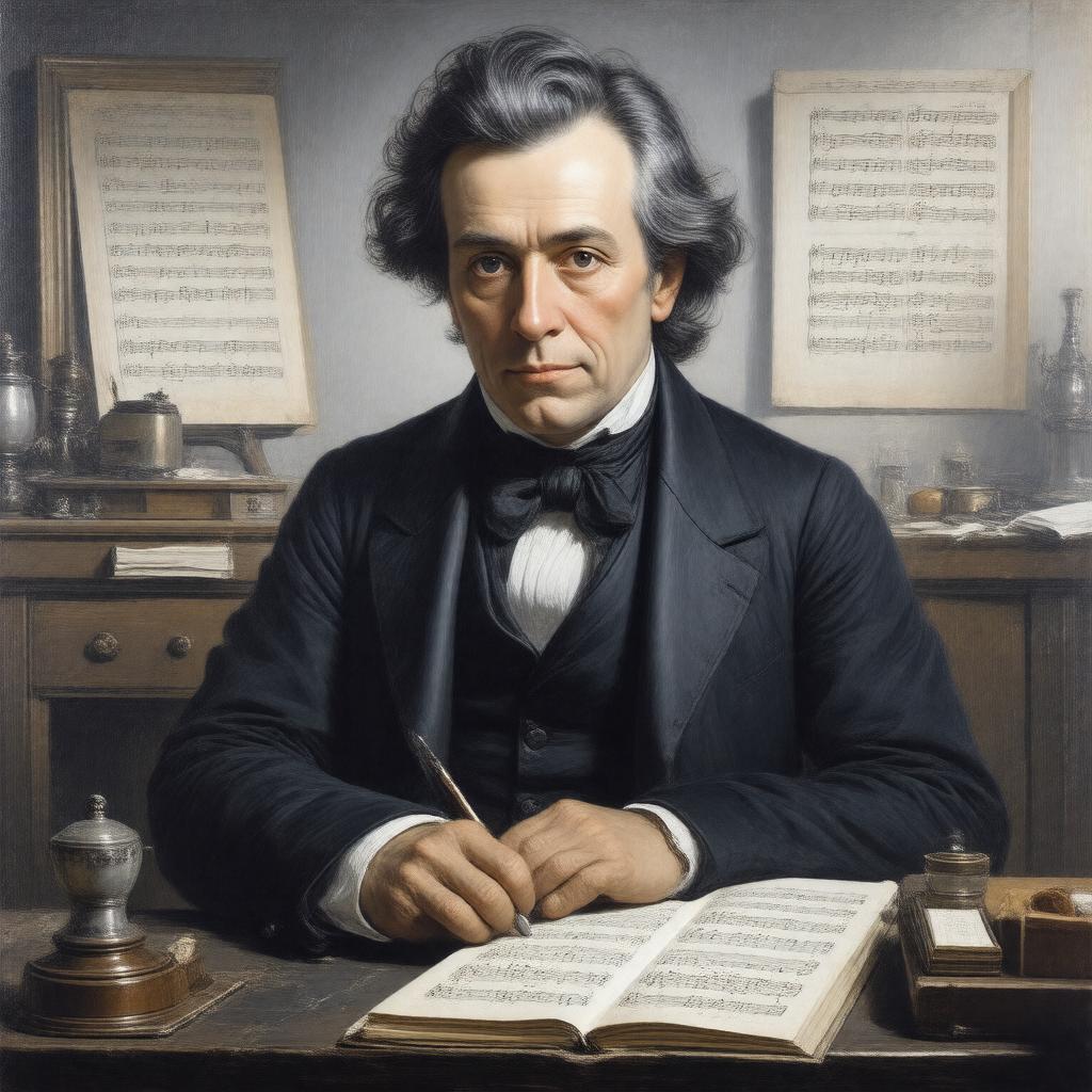 AI-created image of Georg Schumann